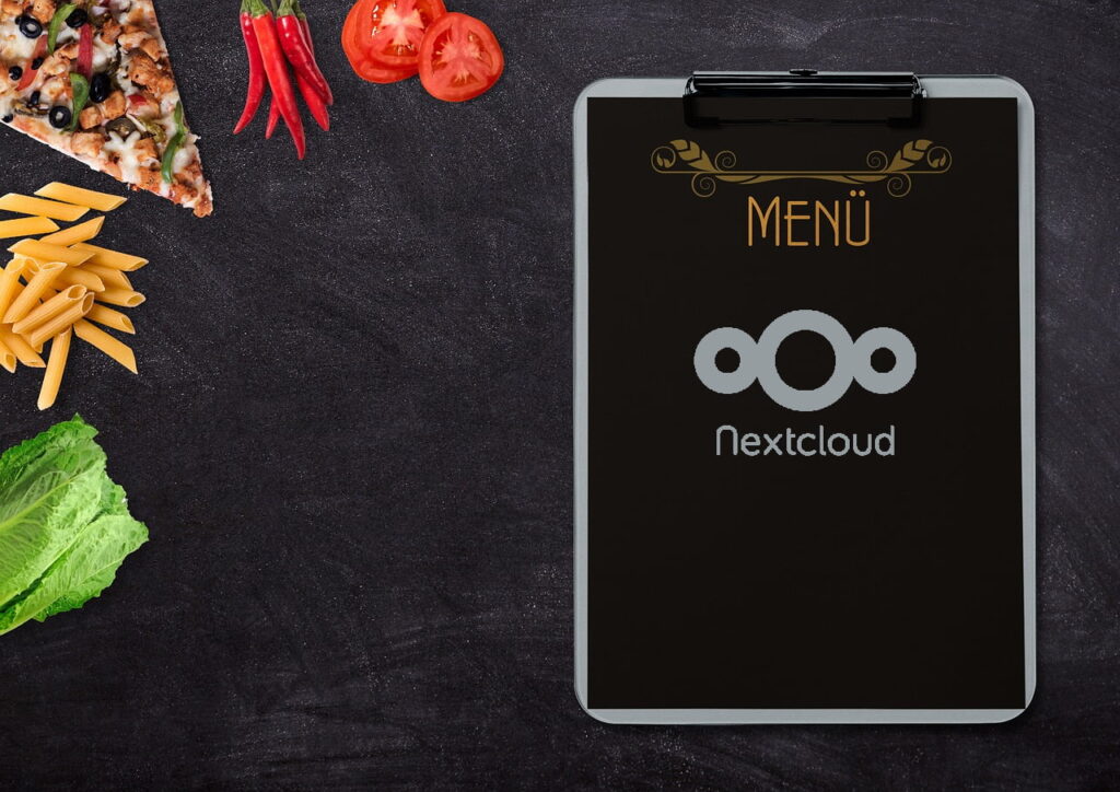 Nextcloud Menu